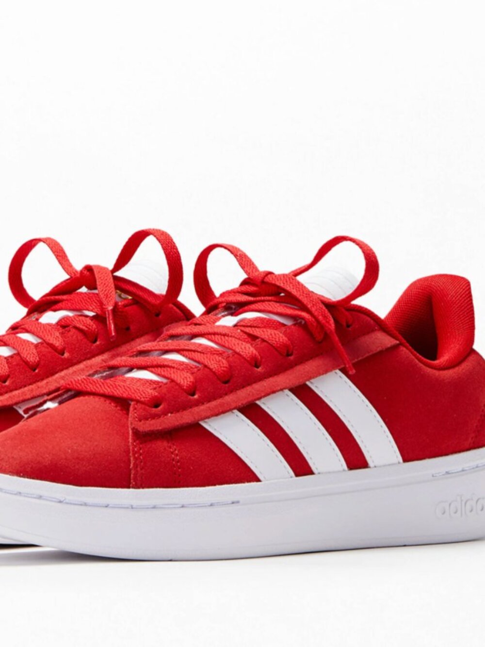 Adidas Grand Court Alpha Sneaker Red White 7.5 NEW